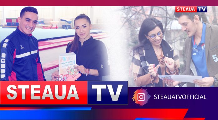 Steliștii au oferit mărțișoare dinamovistelor