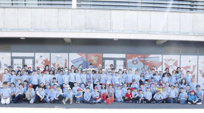 125 de copii au vizitat Stadionul Steaua în magica zi de 7 mai!