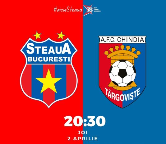 Bilete Steaua București-Chindia Târgoviște