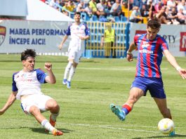 Steaua, egal spectaculos la Oradea